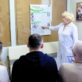 В Клинике инфекционных болезней института прошла лекция о значении микрофлоры толстой и тонкой кишки человека